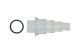 Clear Hosetail and O-Ring for Inlet