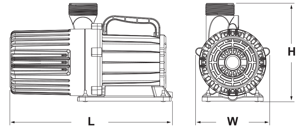 variPump Dimensions